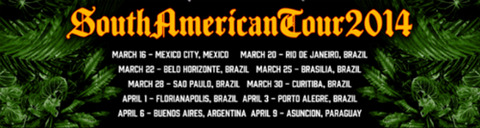 Guns N' Roses - South American Tour 2014