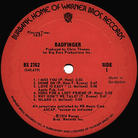 Badfinger barbados r1