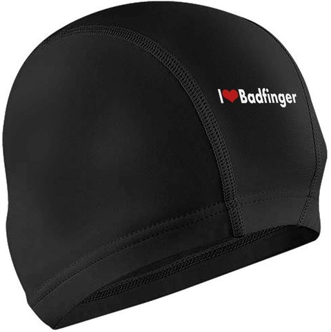 カイキサケ - I Love Badfinger Swimming Cap a