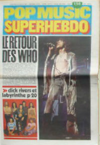Pop Music Superhebdo #69 22 juillet 1971 cover