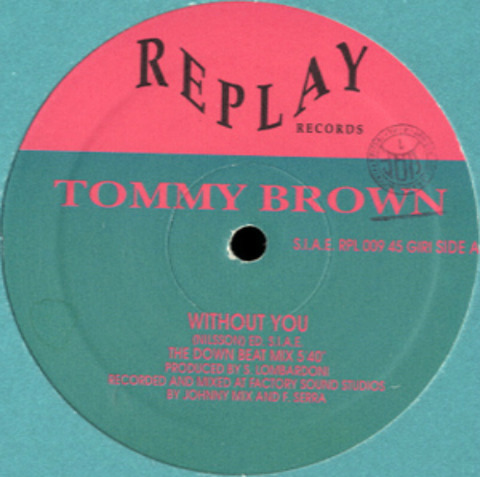 Tommy Brown - Without You RPL 009