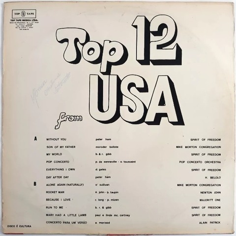 Top 12 from USA b