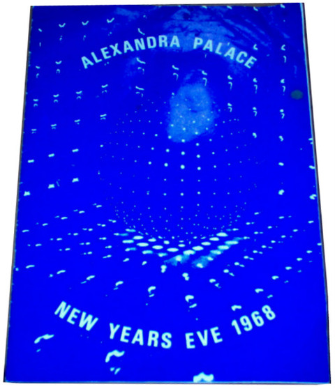 New Years Eve Pop and Blues Party 1968 Concert Program