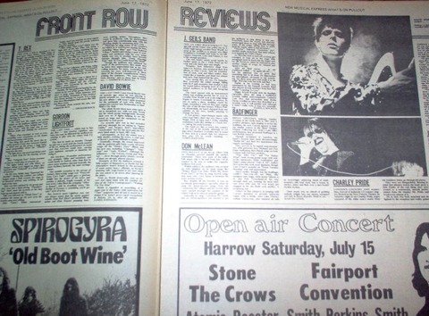 New Musical Express June 17, 1972