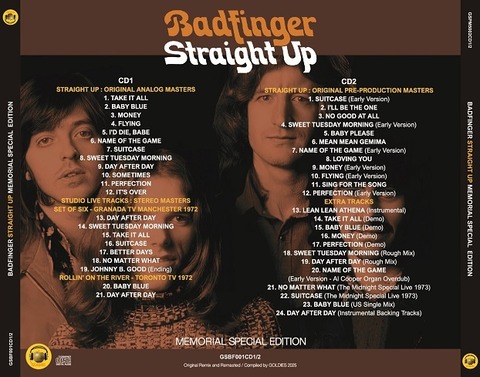 Straight Up - Memorial Special Edition c