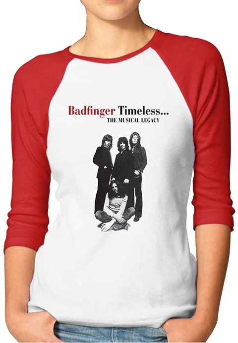 Meixin - Badfinger Timeless レディース Tシャツ 七分袖