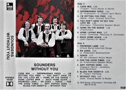 Sounders - Without You cass