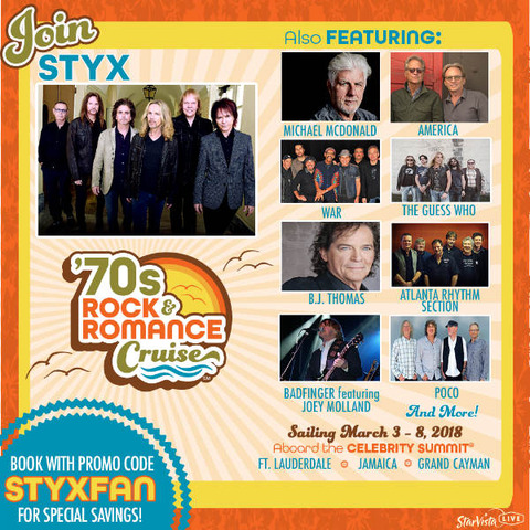 Rock and Romance Cruise 2018