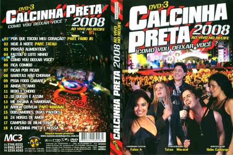 Calcinha Preta - DVD ab 18 songs