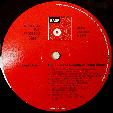 Brian Sharp - The Eminent Sounds of r1