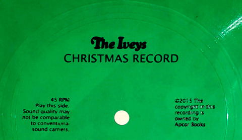 A Is For Apple Book records IVEYS Christmas Flexi