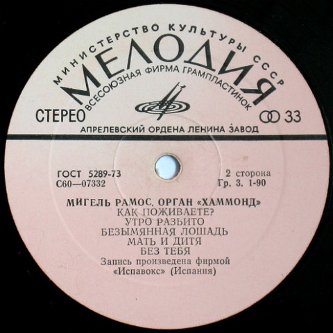 Miguel Ramos - С60-07331-32 r2