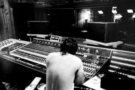 The recording studio at Caribou Ranch 1974