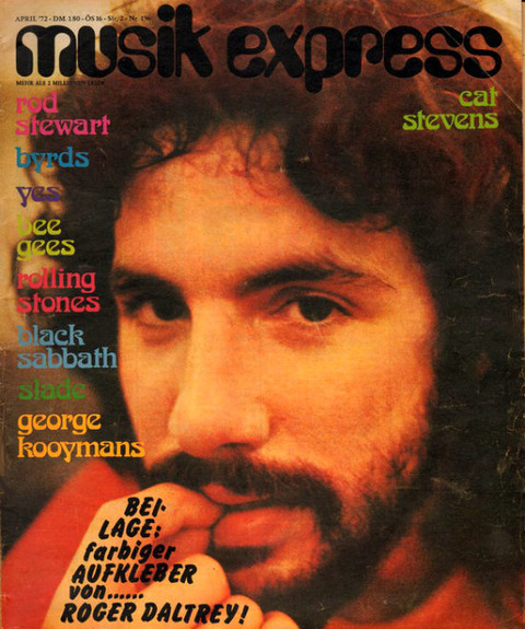Musikexpress #196 (April 1972) cover