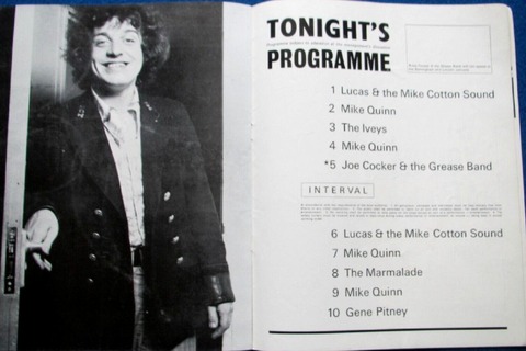 Gene Pitney UK Concert Tour Brochure 1969