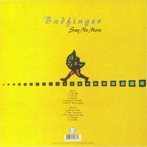 Badfinger - Say No More Blue Day LP b