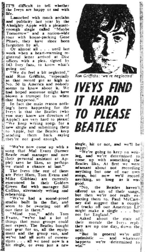 Disc and Music Echo (July 5, 1969) Ron