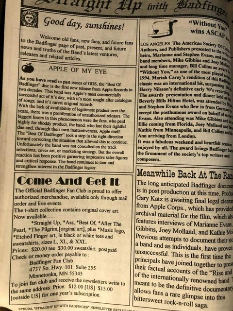 Good Day Sunshine #78 Beatles Fanzine 1995 b