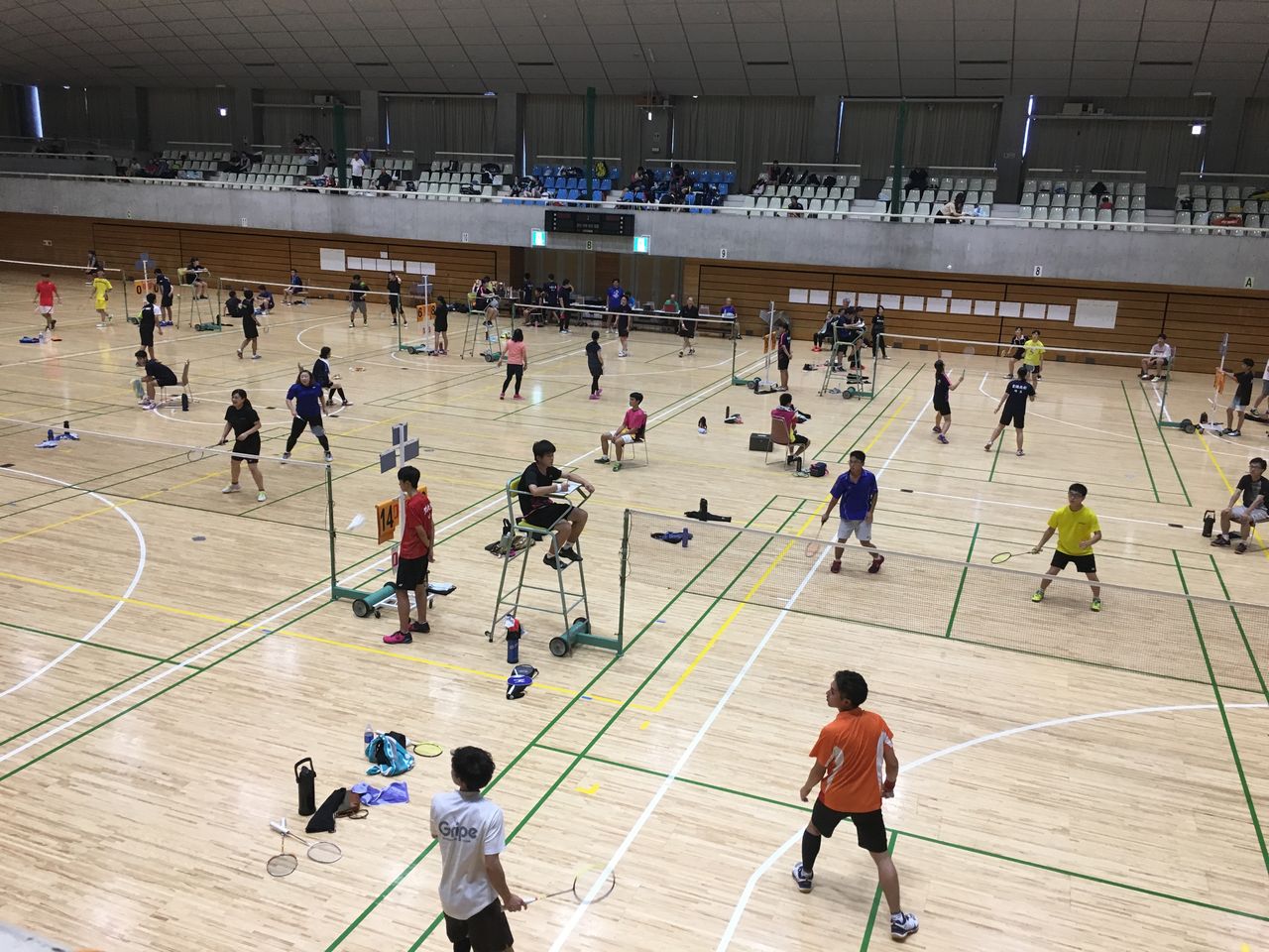 第45回久喜市民大会 埼玉県久喜市 愉快なバドミントンクラブ