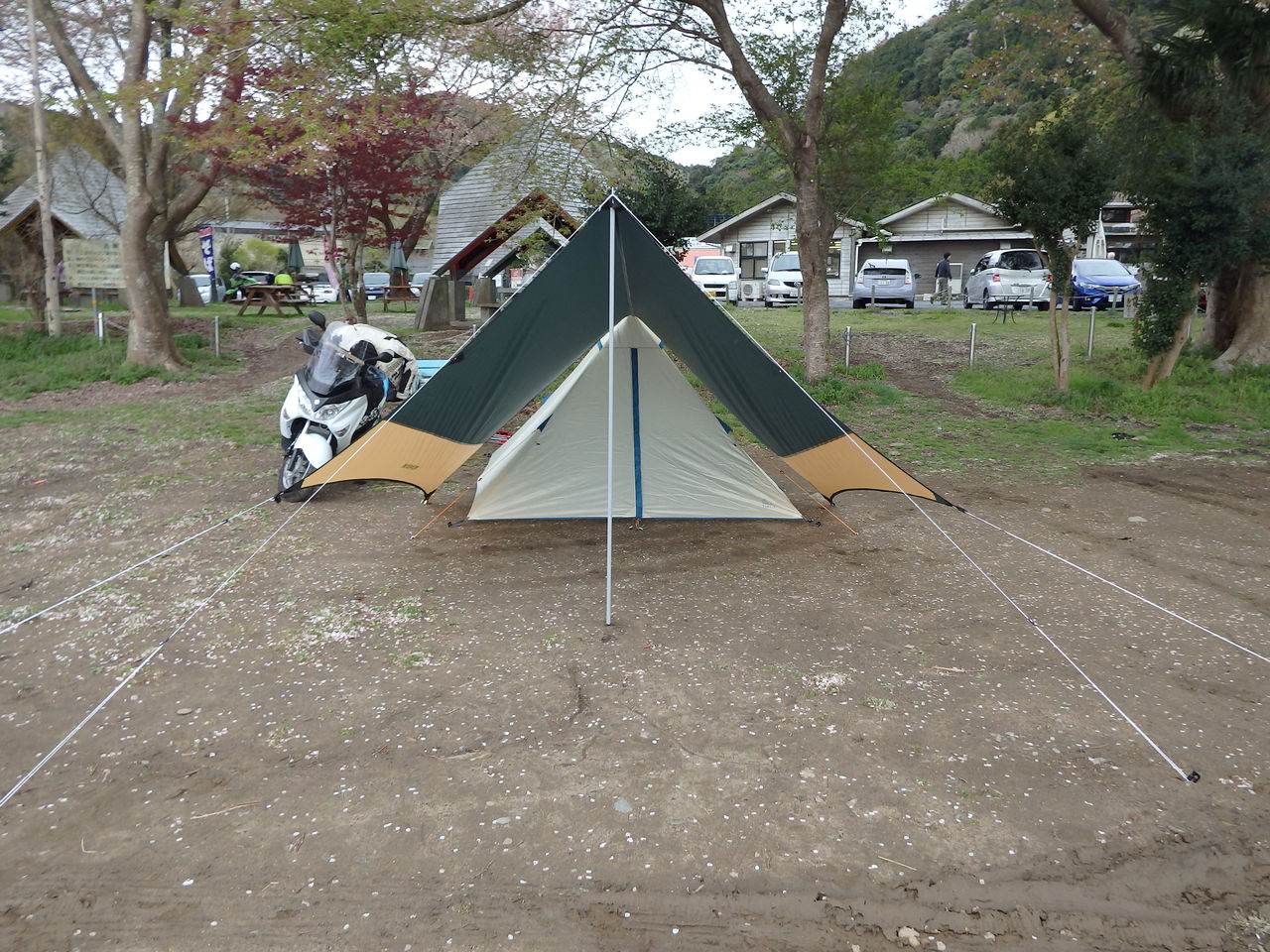 新幕登場 ゚ ゚ のキャンプ 中途半端と言われてもo O