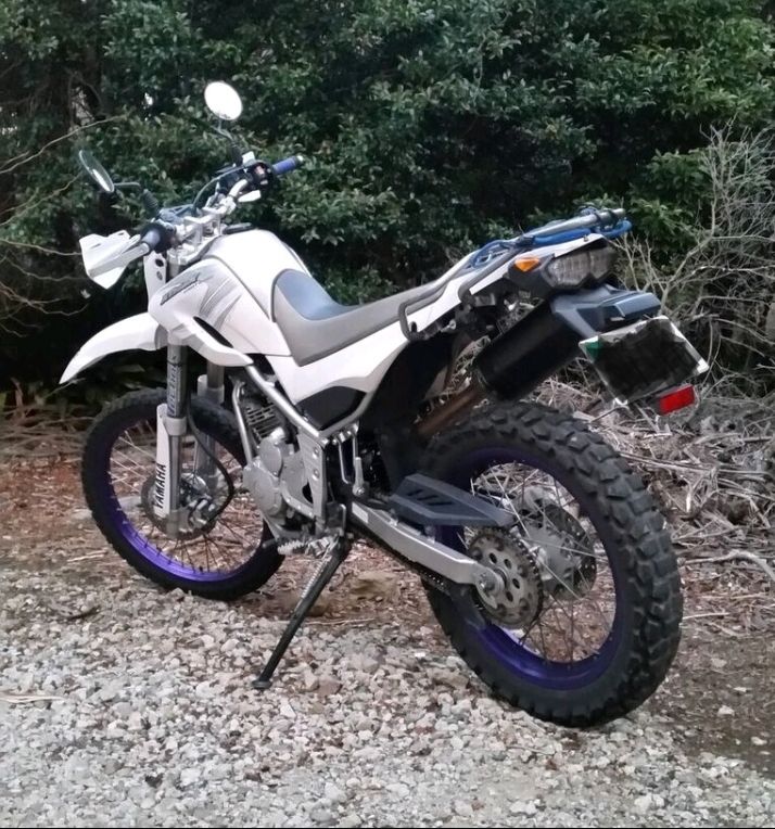 Xt250x倒立 セロー化について バイクで遊びつくそう