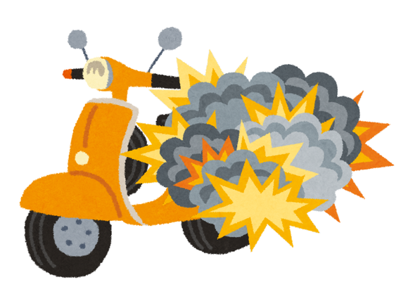 【悲報】中国製電動バイク、爆発する