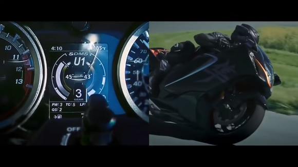 2021 Suzuki Hayabusa Leaked before launch - YouTube (21)