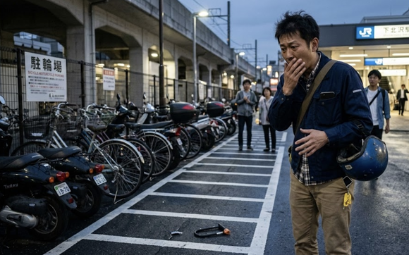 【悲報】ワイ、飲み会から帰ってきたら原付を盗まれてる