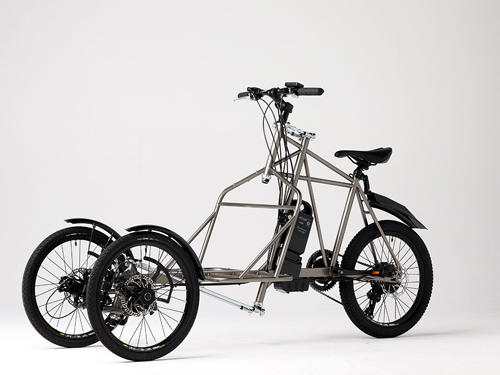 カワサキ、電動3輪ビークル「noslisu」シリーズの新モデル「noslisu 電動アシスト自転車カーゴ仕様」を発売