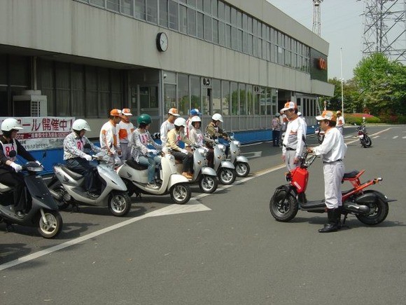 おっさんだけど原付講習終わった