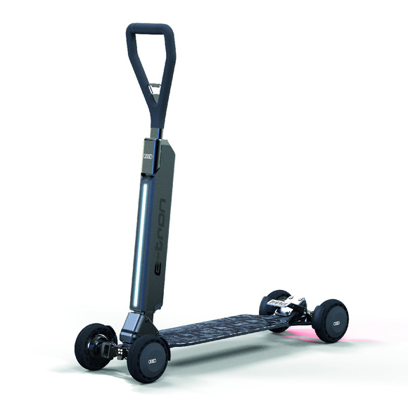 アウディ、電動スクーター+スケボー「e-tron Scooter」を2020年後半に発売へ
