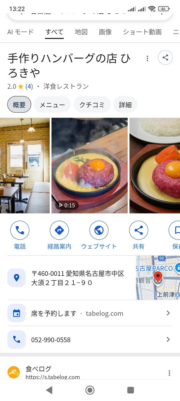 【悲報】名古屋のハンバーグ屋さん…ヤバい…