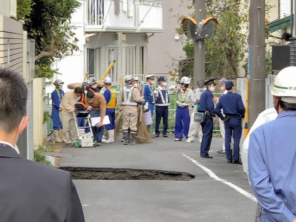 【悲報】外環道トンネル工事で陥没した住宅40軒、解体される