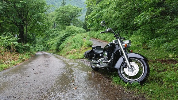 バイクでやばい場所走った