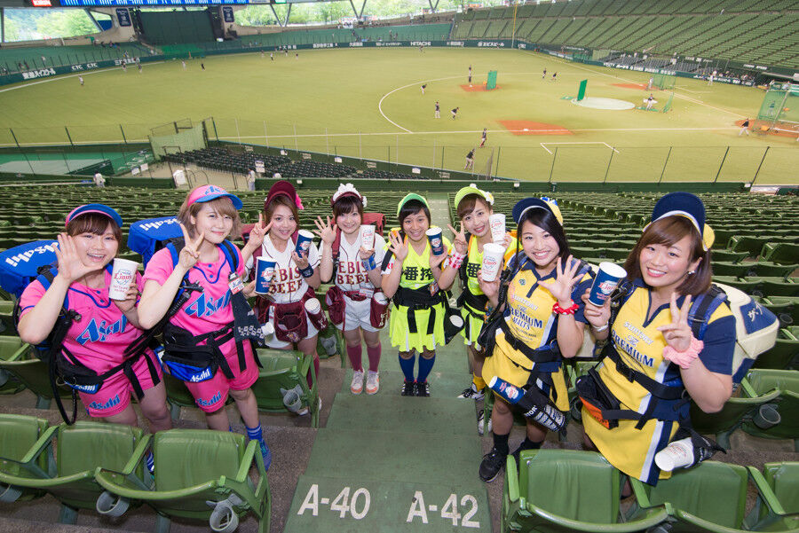 美人売り子8人に聞いた ビール売り子 のバイトを5年も続けるワケ Lineバイト Magazine 美人売り子8人に聞いた ビール売り子 のバイトを5年も続けるワケ Lineバイト Magazine