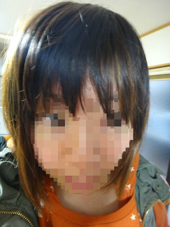 プリシラ 前髪ウィッグ 狐につままれる日常