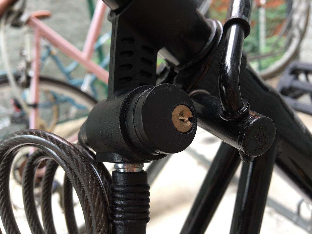 自転車 ワイヤー ロック 切る