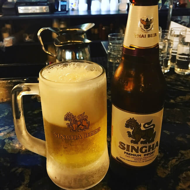 シンハービール SINGHA BEER - タイ料理店 Thai Bloom!