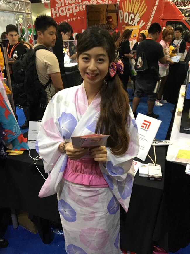 浴衣美人 Anime Expo 2017