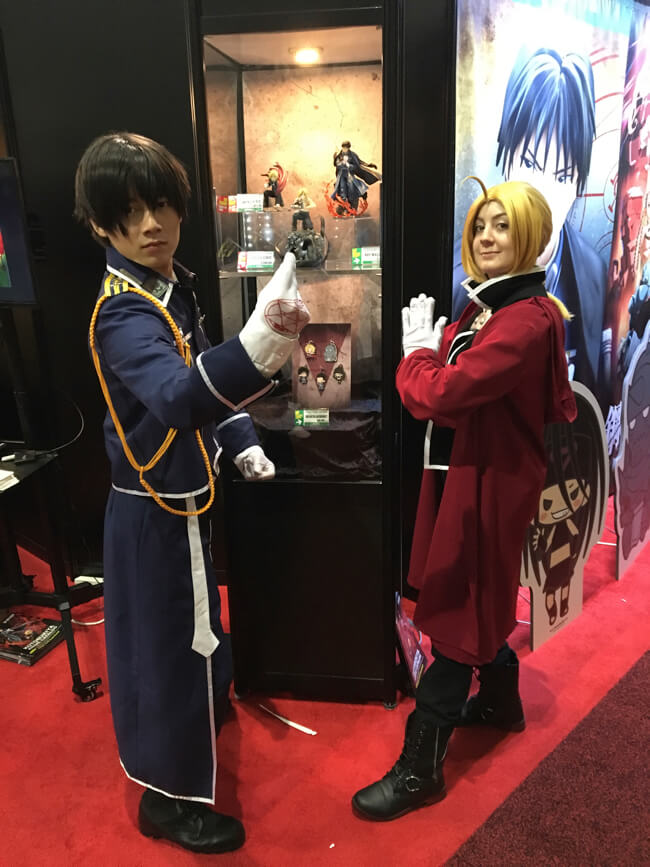 エドワード・エルリック、ロイ・マスタング Anime Expo 2017