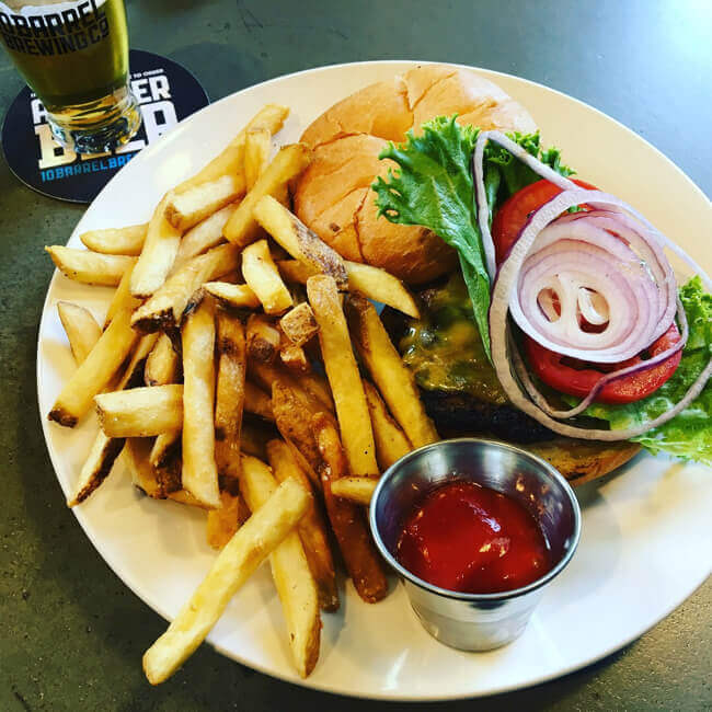 10 Barrel Brewing Burger - 10 Barrel Brewing Co