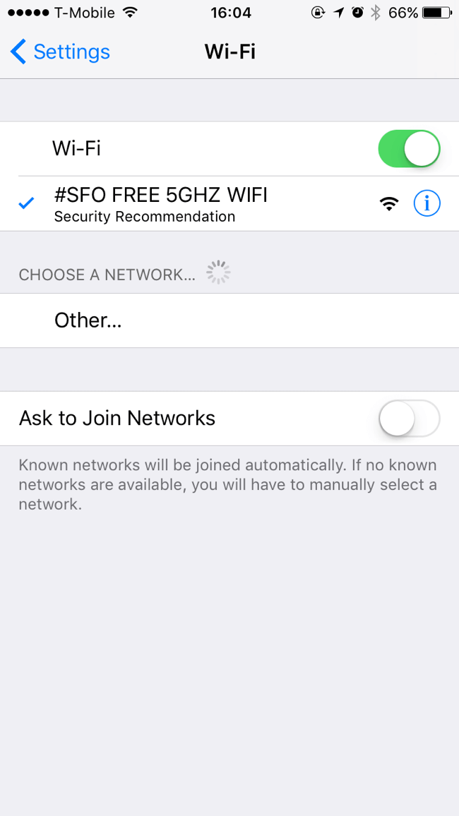 WiFi Speed | San Francisco International Airport