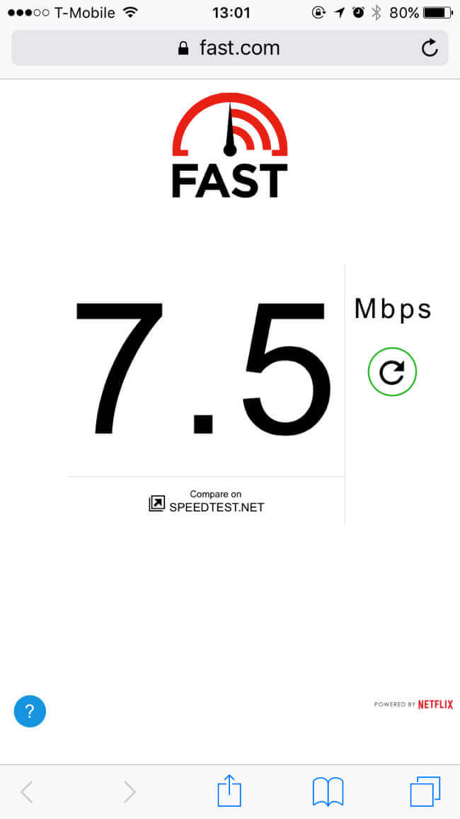 Wi-Fi 速度 - 10 Barrel Brewing