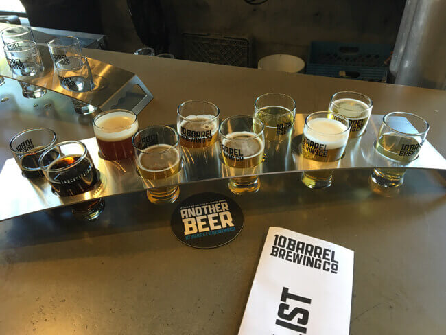 ビール試し飲みセット1 - 10 Barrel Brewing Co