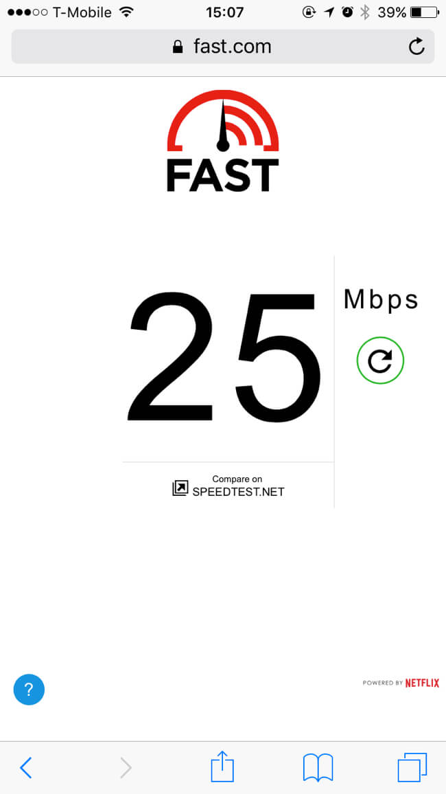 Wi-Fi 速度 | Black Rock Coffee Bar (ブラックロックコーヒーバー) | Portland