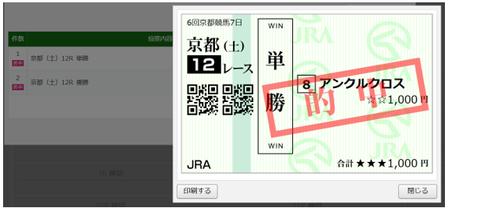 241123京都12R単勝