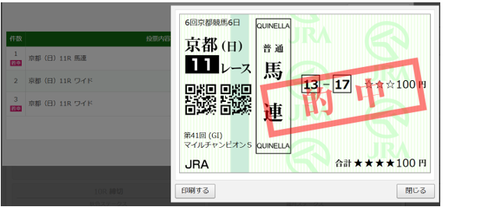 241117京都11R馬連ワイド