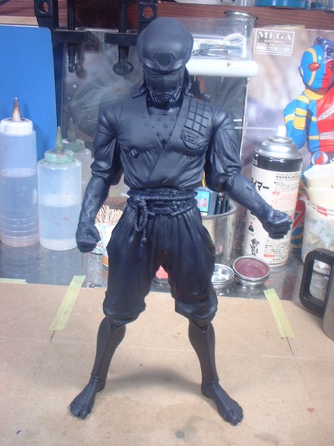 竹谷隆之未来忍者ガレージキット 1/6 マックスファクトリーソフビ