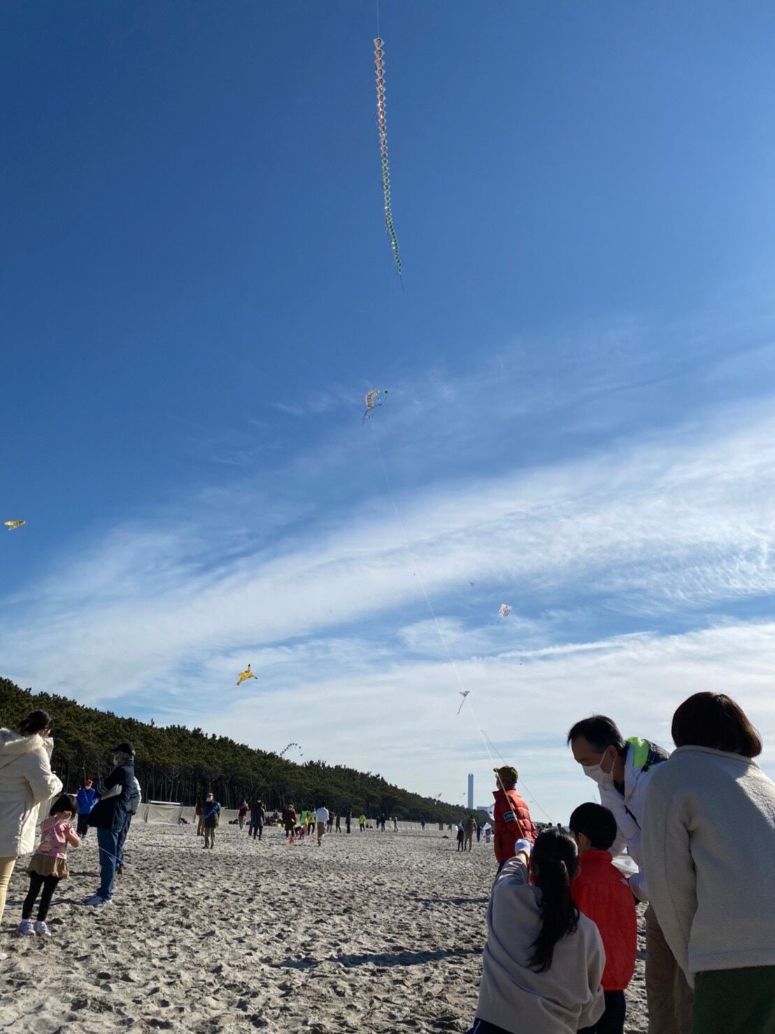 千葉市の凧あげ大会に櫻川ソロモン選手の連凧で参戦してきました 爆走357