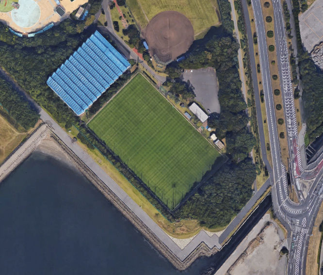 空想 稲毛海浜公園球技場をスタジアム化 爆走357 空想 稲毛海浜公園球技場をスタジアム化 爆走357